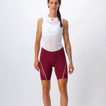 Castelli Velocissima 3 woman shorts - Bordeaux