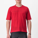 Maglia Castelli Trail Tech Tee 2 - Rosso