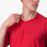 Castelli Trail Tech Tee 2 trikot - Rot