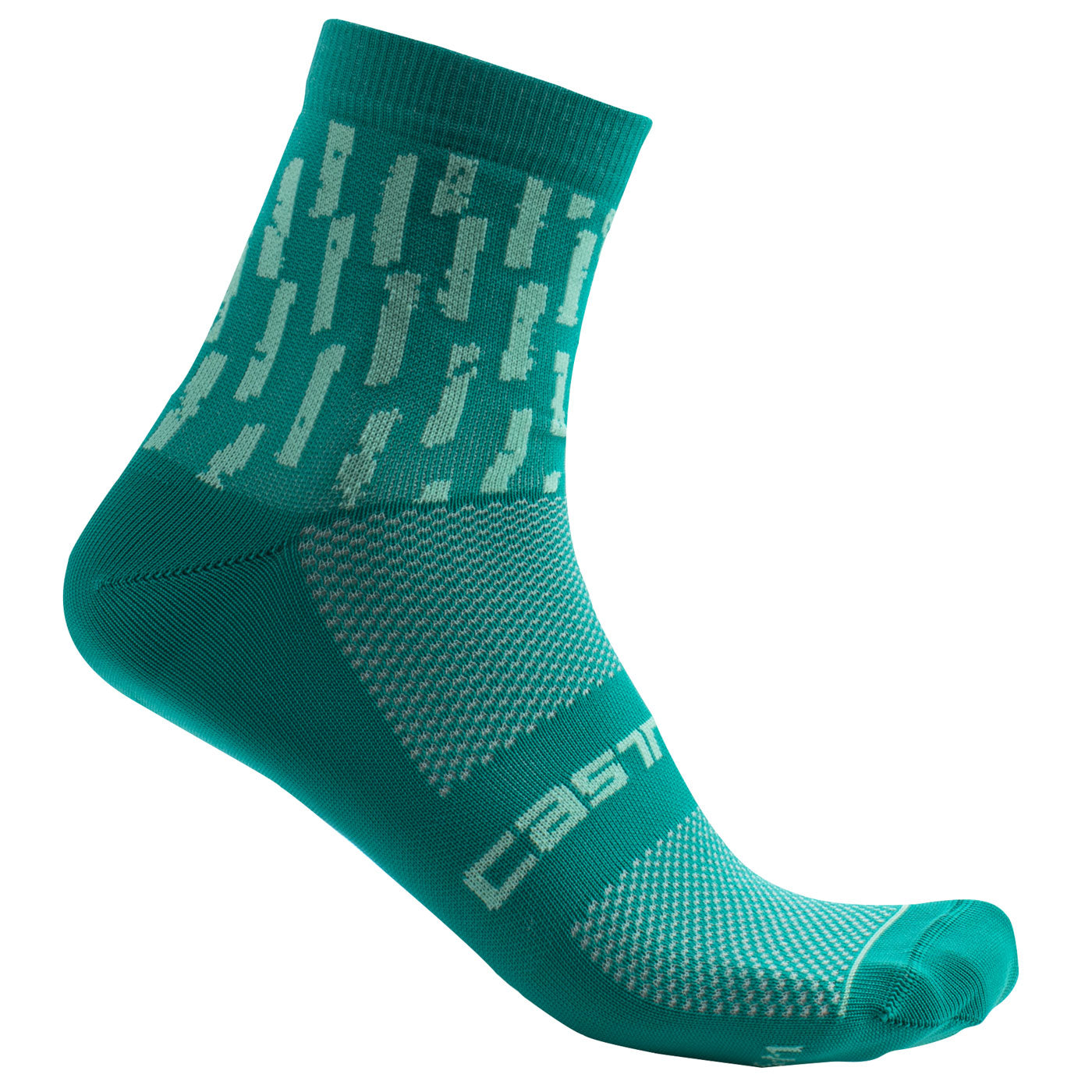 Castelli Aero Pro 9 women socks - Green | All4cycling