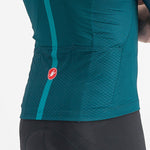 Maillot Castelli Sezione - Verde azul