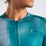 Maillot SSpecialized SL Air Distortion - Verde