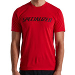 T-Shirt Specialized Wordmark - Rosso