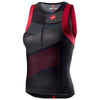 Top Castelli donna Free Tri Singlet - Nero