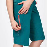 Pantalones cortos mujer Endura SingleTrack 2 - Verde