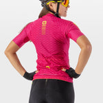 Maglia donna Ale PRR Green Road - Rosa