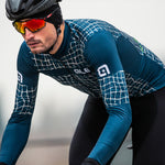 Ale Solid Wall long sleeve jersey - Petrol