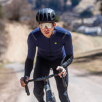 Ale R-EV1 Warm Race 2.0 long sleeve jersey - Blue