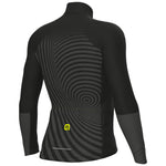 Maglia maniche lunghe Ale PRR Green Digital - Nero