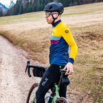 Maglia maniche lunghe Ale Off Road Gravel Chaos - Giallo