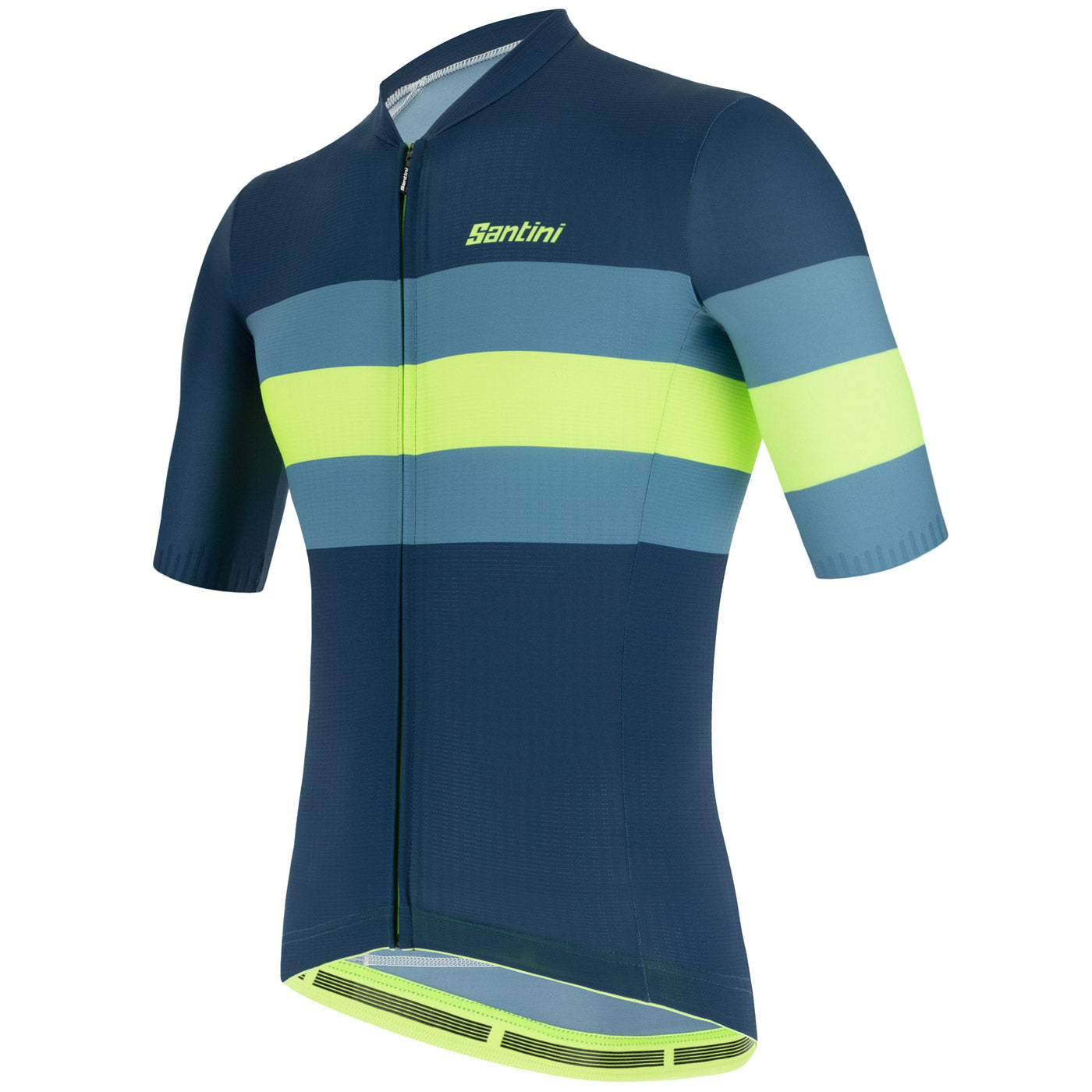 Santini Sleek Bengal jersey - Green | All4cycling