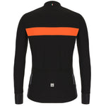 Maglia maniche lunghe Santini Adapt - Nero