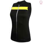 Maglia Donna S/M Zerorh Spirit - Nero Giallo Fluo