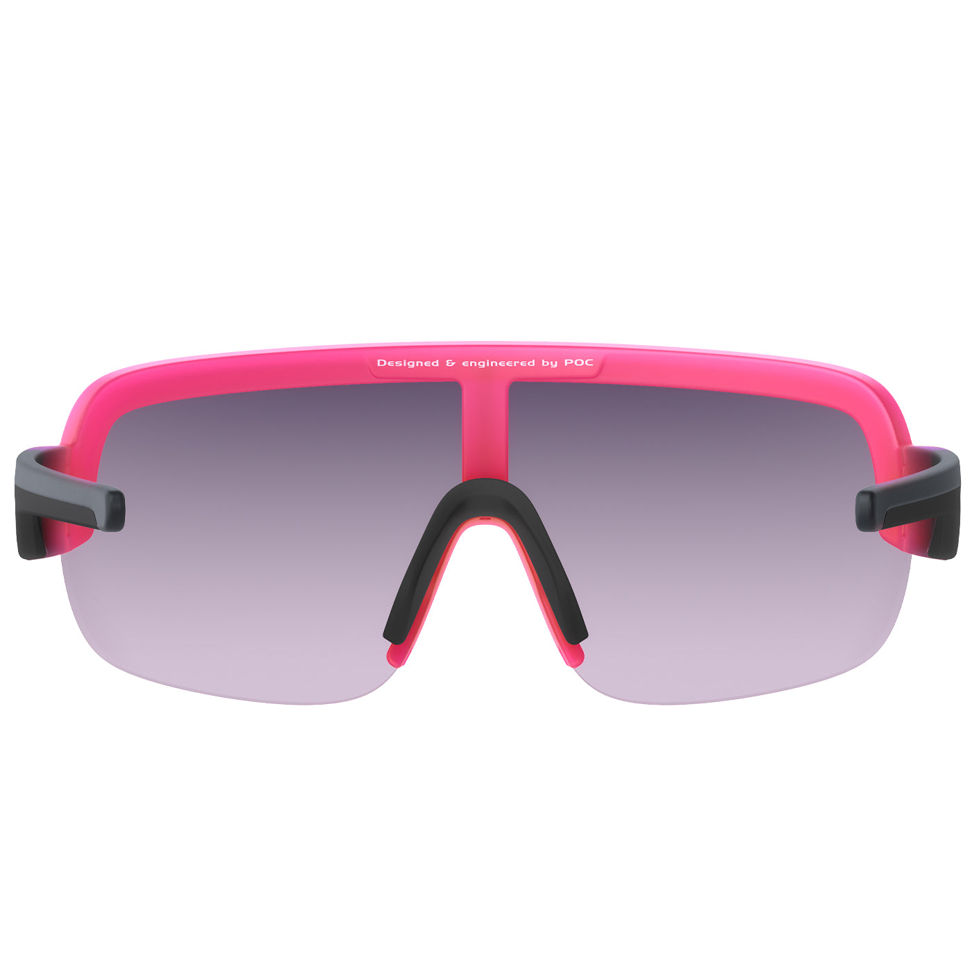 Poc Aim sunglasses - Fluorescent pink uranium black | All4cycling