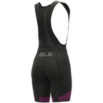 Ale PRS Master 2.0 women bib short - Black pink