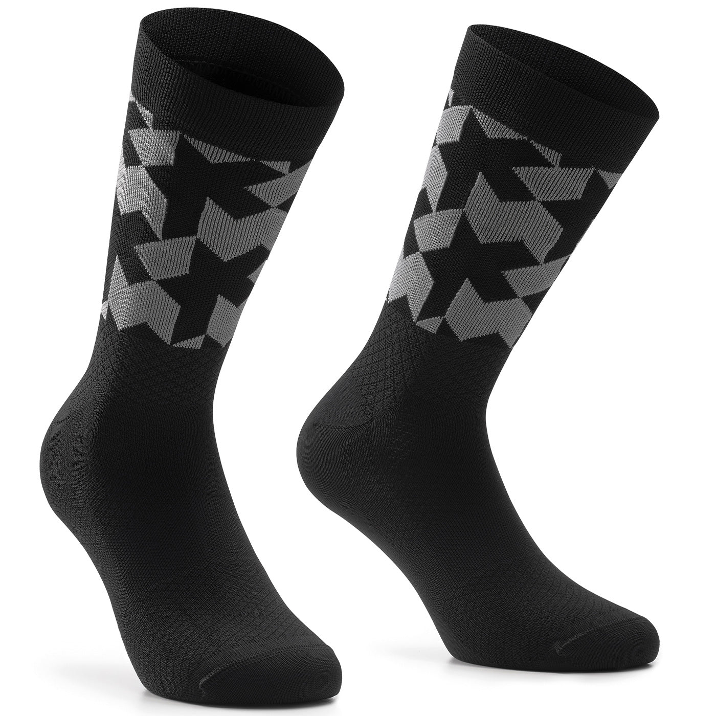 Chaussettes Assos Monogram Evo - Noir gris