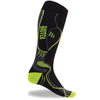 Calze Biotex Race Thermolite - Nero Giallo Fluo