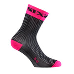 Calze SIX2 Short - Rosa Fluo