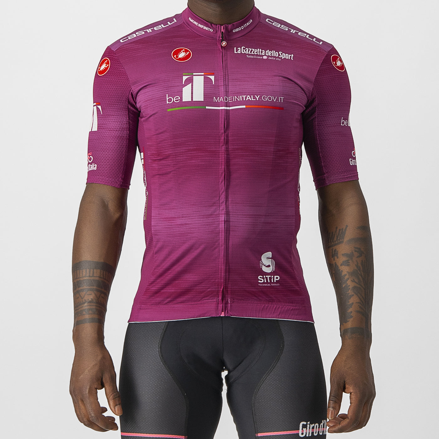 Giro d Italia Competizione 2022 Ciclamino jersey All4cycling