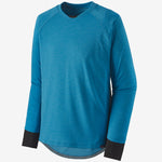 Maglia maniche lunghe Patagonia Dirt Craft - Azzurro