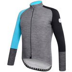 Maglia ML Dotout Oxygen - Grigio Blu