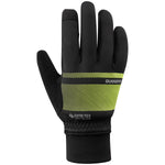 Gants hiver Shimano Infinium Primaloft - Jaune fluo