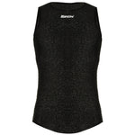 Maglia intima senza maniche Santini Alpha - Nero