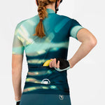 Endura Virtual Texture woman jersey - Blue