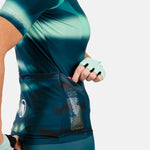 Maglia donna Endura Virtual Texture - Blu