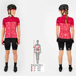 Endura Paisley LTD woman jersey - Red