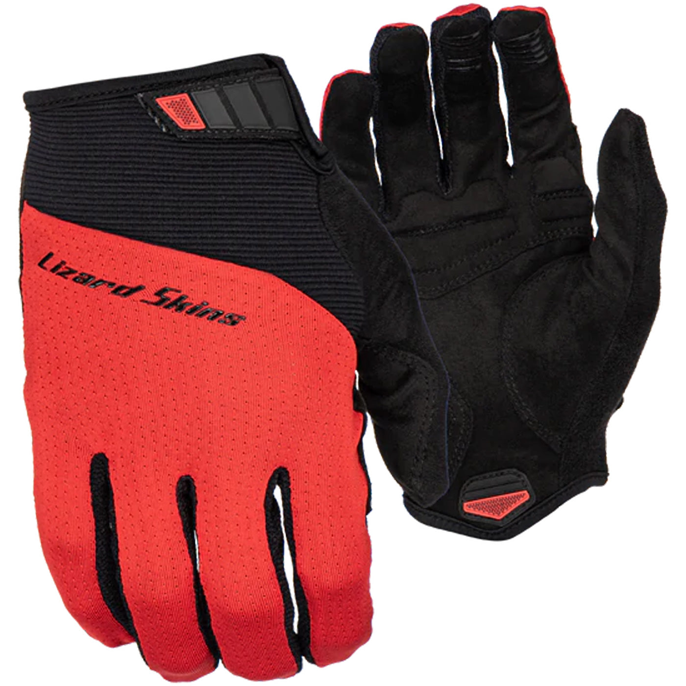 Lizard Skins Monitor Traverse gloves - Red | All4cycling