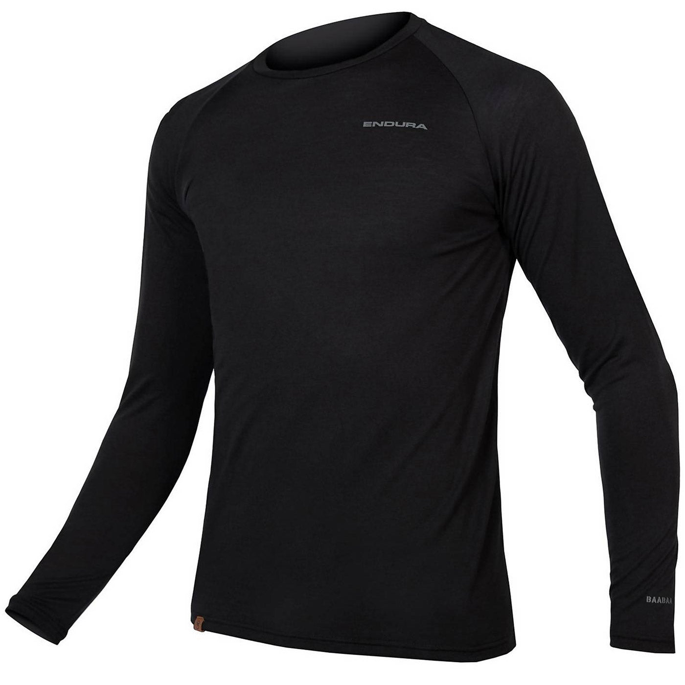 Endura BaaBaa Blend Unterhemd langarmtrikots - Black