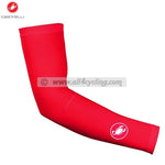 Manicotti Lycra Castelli - Rosso