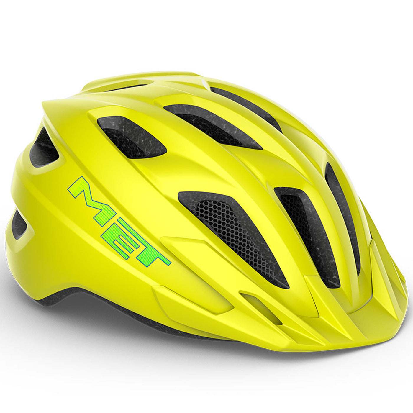 Met Crackerjack helmet - Yellow | All4cycling