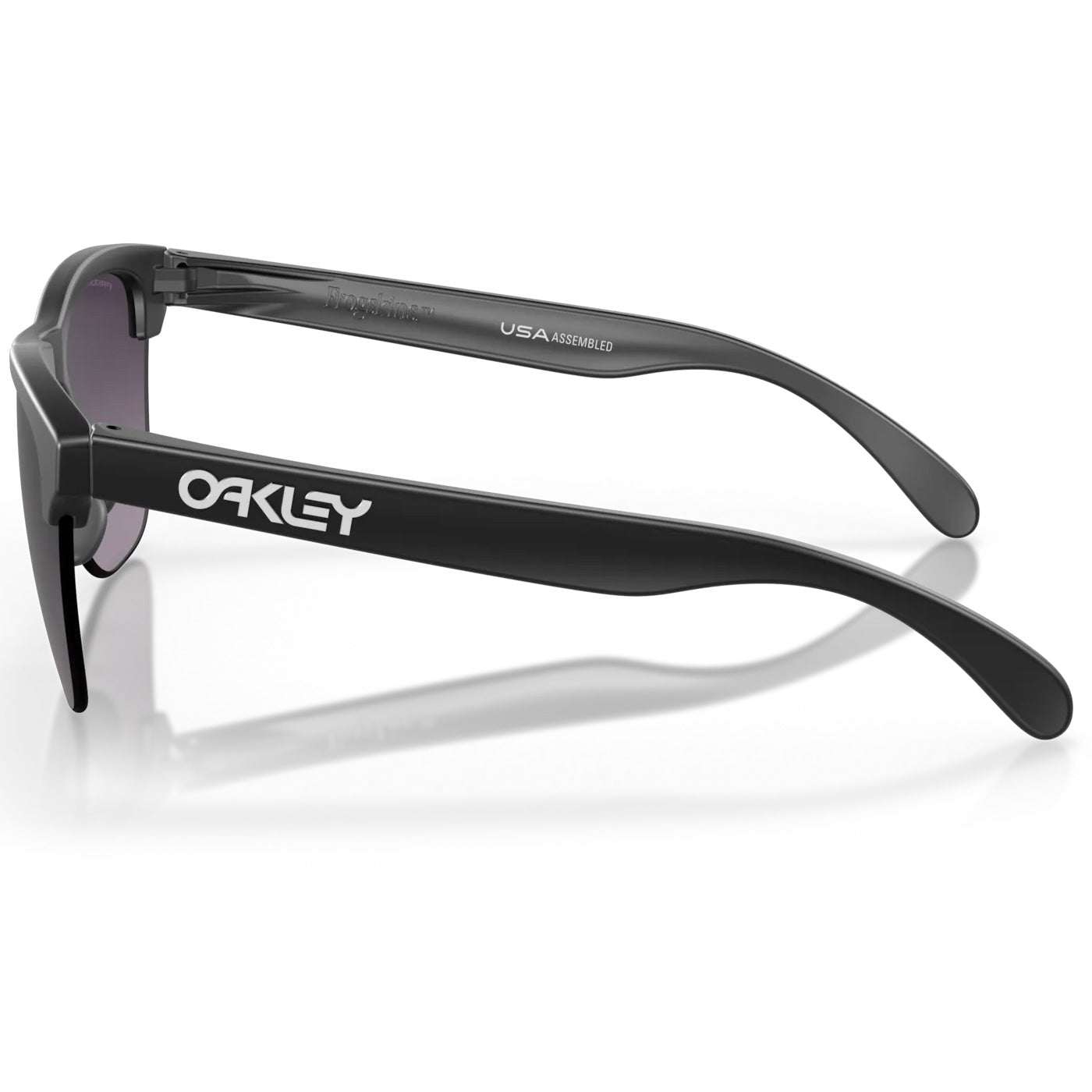 Oakley Frogskins Lite sunglasses - Matte Black Prizm Grey Gradient