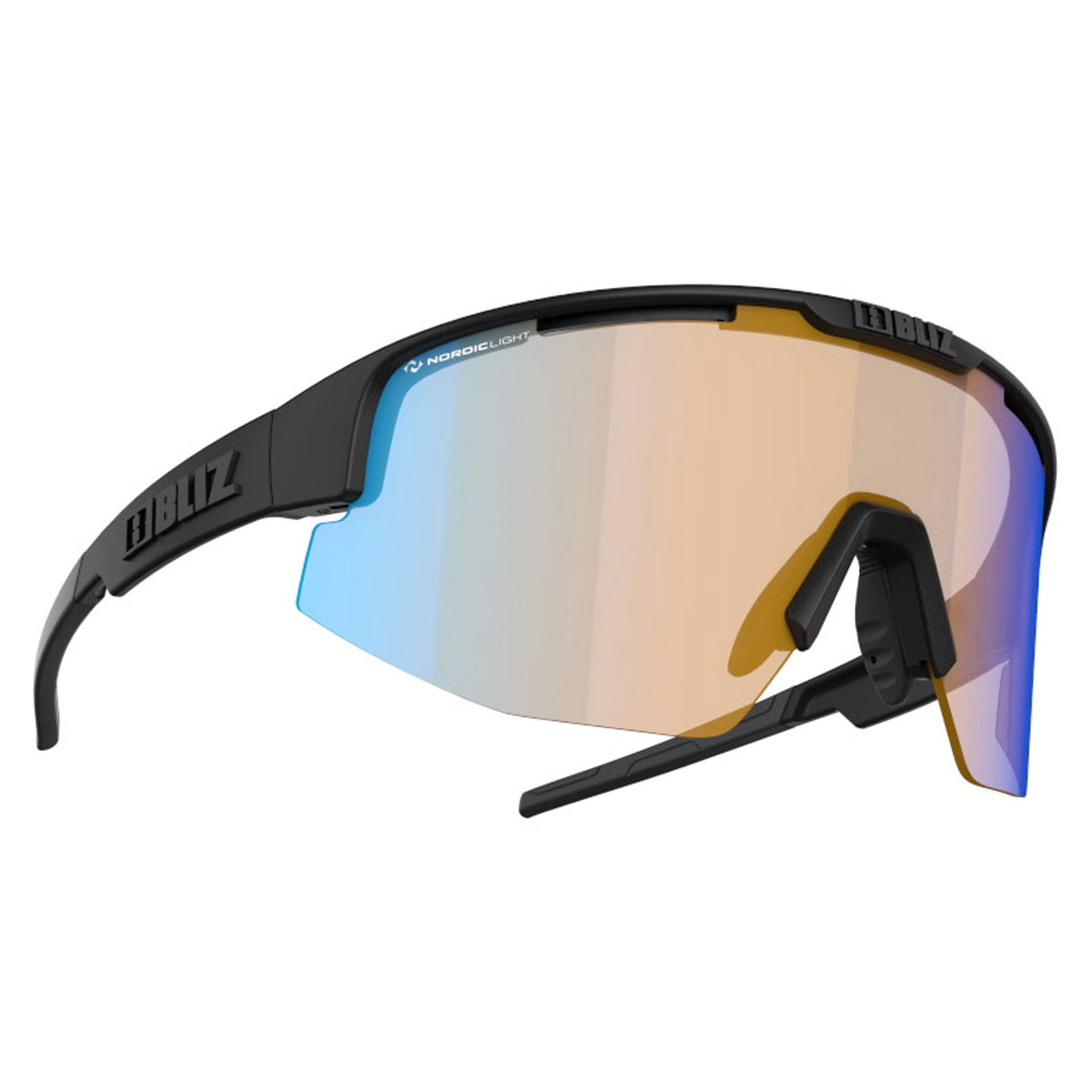 Bliz Matrix Small Nano sunglasses - Black orange nordic light | All4cycling