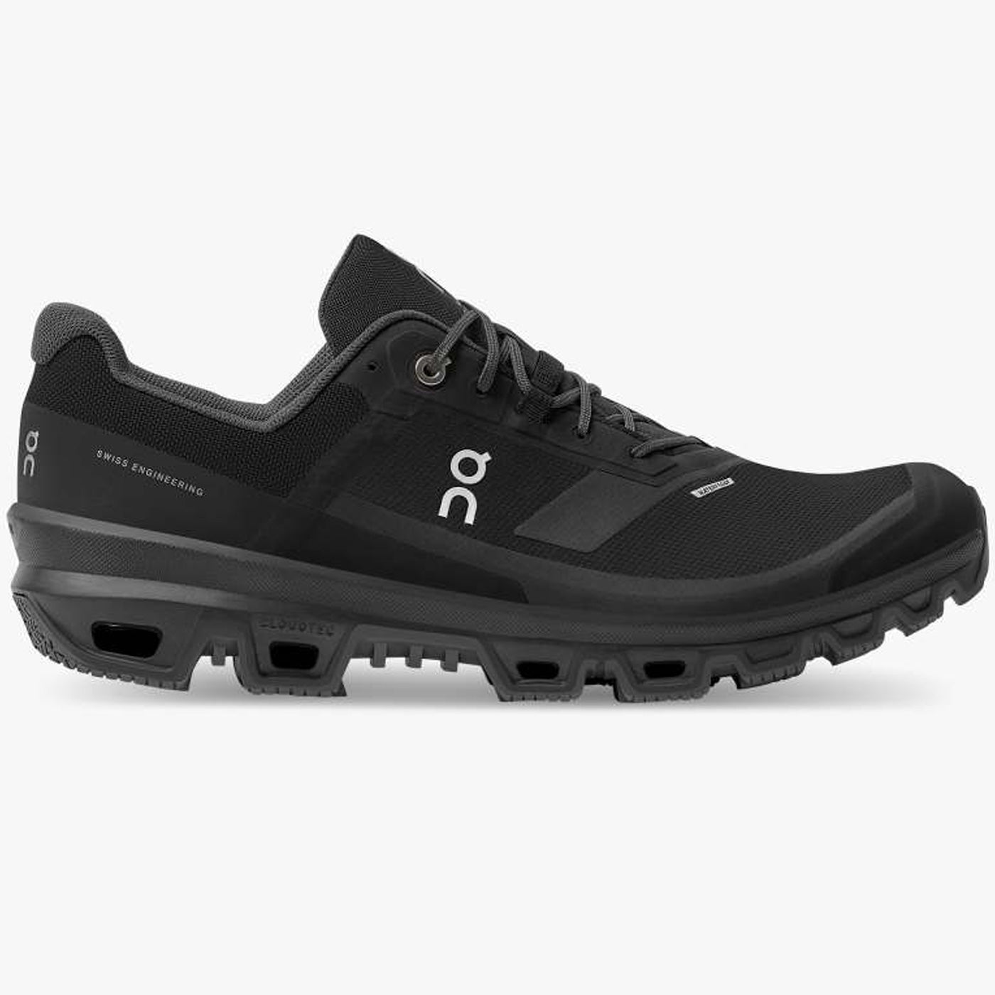 On Cloudventure Waterproof women shoes - Black | All4cycling