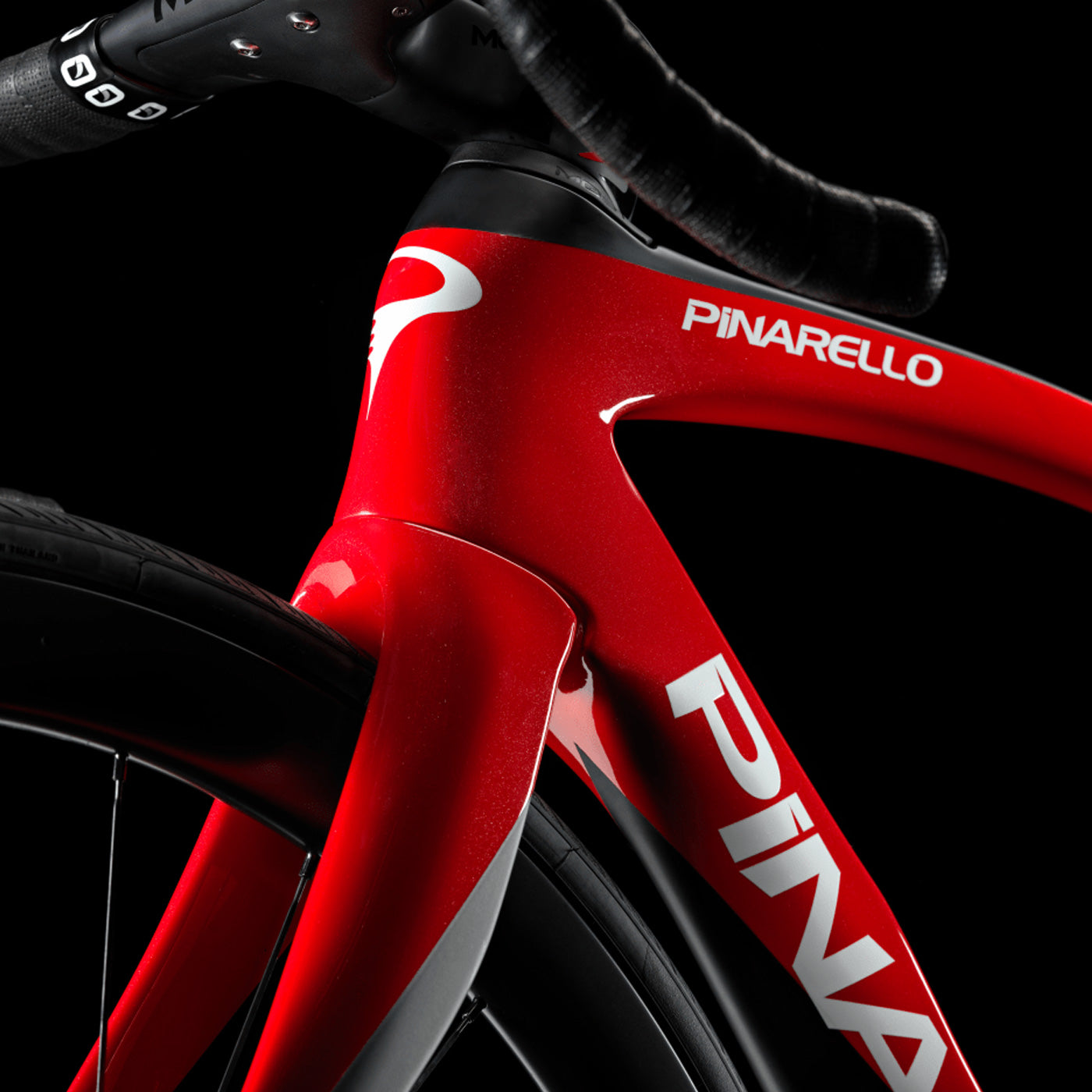 Pinarello F frameset - Black red | All4cycling