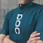 Maglia Poc Essential Road Logo - Blu