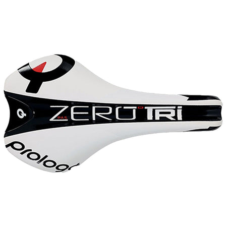 Prologo Zero Tri PAS T2.0 saddle - White black | All4cycling