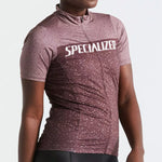 Maillot mujer Specialized RBX Logo - Bordeaux