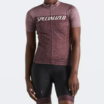 Maillot mujer Specialized RBX Logo - Bordeaux