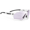 Occhiali Rudy Cutline - White Gloss - ImpactX Laser Purple