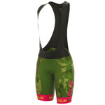 Salopette Donna Ale Graphics PRR Camo - Verde Rosa