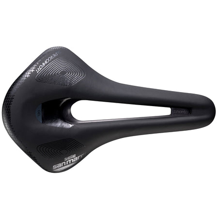 San Marco Aspide Short Open-Fit Supercomfort Narrow saddle - Black