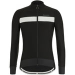 Santini Adapt long sleeve jersey - Black white