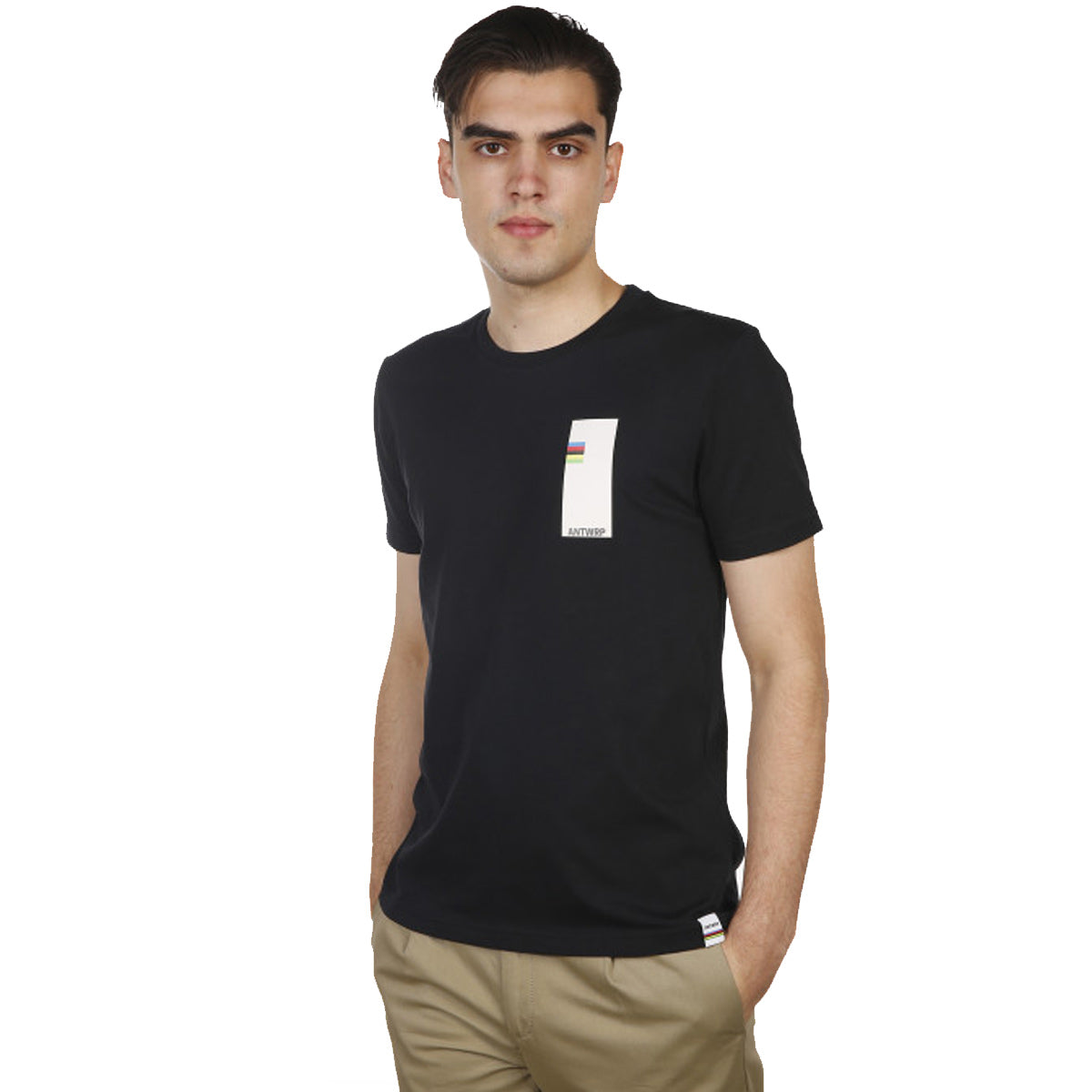 Santini Antwrp Iride Patch t-shirt - Black