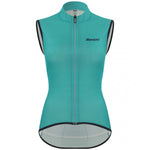 Gilet donna Santini Nebula Puro - Azzurro