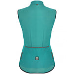 Gilet donna Santini Nebula Puro - Azzurro