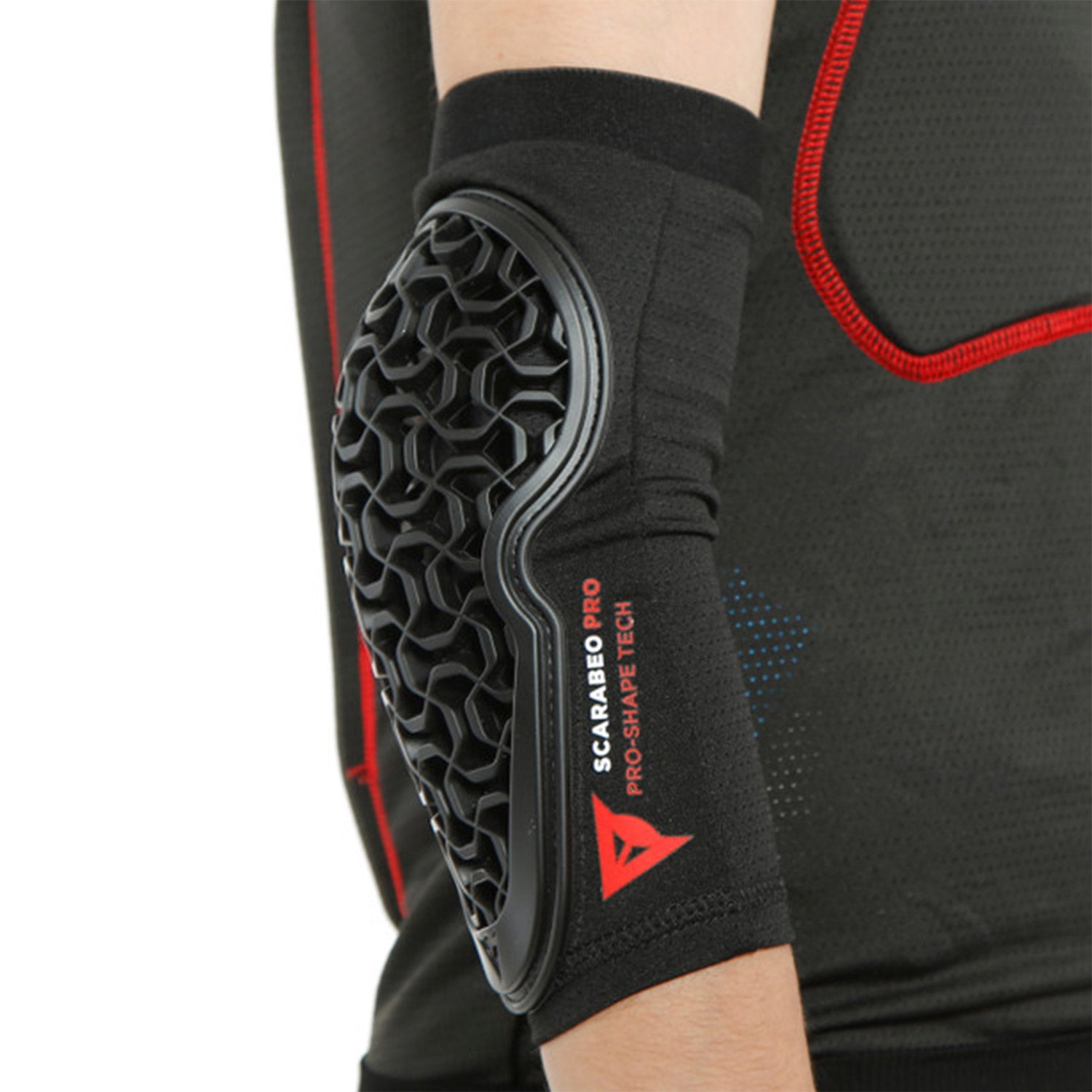 Dainese Scarabeo Pro kinder ellbogenschutzer - Schwarz 